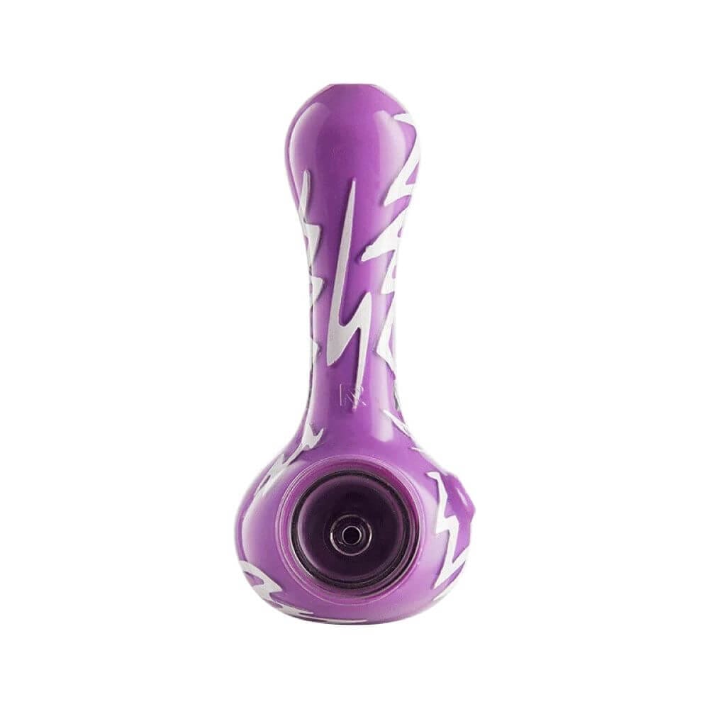 Purple/White