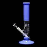 ROOR | Classic 14" Color Straight Tube Bong - Milky Blue | Elevate Your Smoke in Style