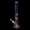 ROOR Custom Classic 18″ Beaker Bong 50x5mm – Translucent Pink - 08