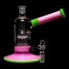 ROOR Tech Fixed Stem 8" 10-Arm Tree Bubbler - Pink & Mint - 09