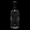 Diamond Glass Ash Catcher 45° 14mm/14mm w/ Showerhead Perc - Black - 02