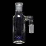 Diamond Glass | Ash Catcher 90° 14mm/14mm w/ Showerhead Perc - Blue | Elevate Your Smoking Experience with Style