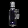 Diamond Glass Ash Catcher 90° 14mm/14mm w/ Showerhead Perc - Blue - 05