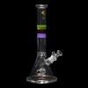 Diamond Glass Barrel Beaker Bong - 06
