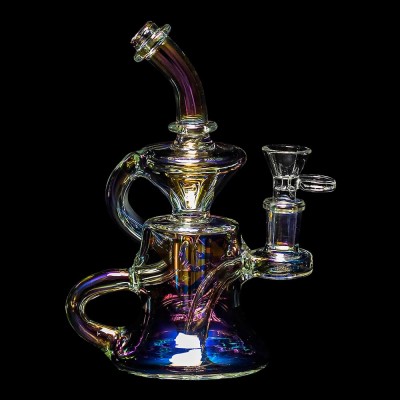 Diamond Glass Bottles Recycler - Fumed - 01