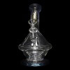 Diamond Glass Dewie Water Pipe - Blue Violet - 03
