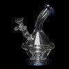 Diamond Glass Dewie Water Pipe - Blue Violet - 04