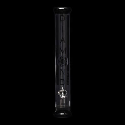 Diamond Glass Digeridoo 14" Steamroller - Black - 01