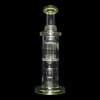 Diamond Glass Diow Water Pipe - Bright Green - 04