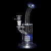 Diamond Glass Icon Tele-Scope Water Pipe - Blue Violet - 04