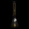 Diamond Glass Khiva 16" Beaker Water Pipe - Black & Gold - 07
