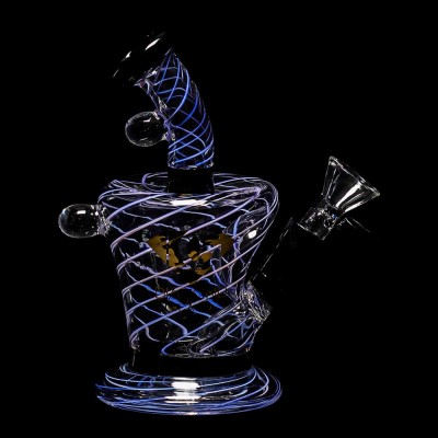 Diamond Glass Krabs Rig - Violet - 01