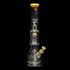 Diamond Glass Levels 17" Beaker Water Pipe - Topazine - 02