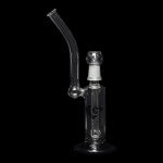 Diamond Glass | Middle Man Dab Rig - Black | The Ultimate Choice for Smooth Dab Hits
