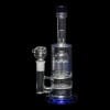 Diamond Glass Icon Pisa Water Pipe - Blue - 04