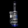 Diamond Glass Icon Pisa Water Pipe - Blue - 05