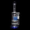 Diamond Glass Icon Pisa Water Pipe - Blue - 07