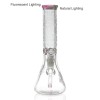 Empire Glassworks 12″ Frosty Floral Beaker – Experimental CFL - 01