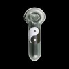 Chameleon Glass Yin & Yang Hand Pipe - Smoke