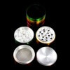 50mm 4 Piece Rasta Aluminum Grinder