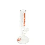 Antidote Glass | 12" Red Eye Straight Tube Water Pipe | Smooth Hits, Stylish Design