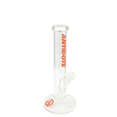 Antidote 12" Red Eye Straight Tube Water Pipe