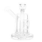 Antidote Glass | 6" Sandblasted Capsule Mini Bubbler | Perfect Companion for Your Adventures!