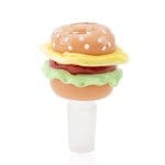 Empire Glassworks | Cheese Burger 14mm Bowl | Whimsical and Flavorful