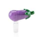 Empire Glassworks | Eggplant 14mm Bowl | Elevate Your Smoking Experience with a Splash of Fun