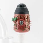 Empire Glassworks | Hootie the Owl Puffco Proxy Attachment - 14mm | Elevate Your Puffco Experience with Artistic Flair