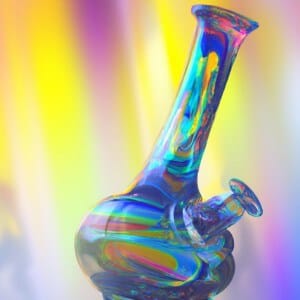 What kind of glass are bongs made out of?
