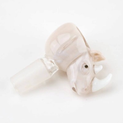 Empire Glassworks 14mm White Rhino Bowl - 01