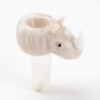 Empire Glassworks 14mm White Rhino Bowl - 05