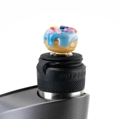 Empire Glassworks Blue Donut Puffco Peak Pro Carb Cap - 01