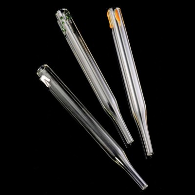420º Below | Colorful Clear Glass Dab StRAW | - Made In USA | Enhance Your Smoking Ritual with Style