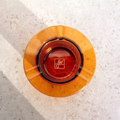 Jane West | Twenties Collection Ash Tray - Amber | Vintage Vibes, Modern Class