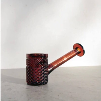 Jane West | Twenties Collection Hand Pipe - Amber | Revolutionize Your Ritual in Elegant Style
