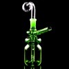 Colorful Glass Bottle Oil Burner Rig - Green