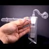 Glass Oil Burner Hammer Bubbler With 6 Arm Tree Perc - 03