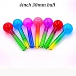 420º Below | Multi-Colored Thick Glass Straight Oil Burner Hand Pipe (1pc) | Your Colorful Chill Companion