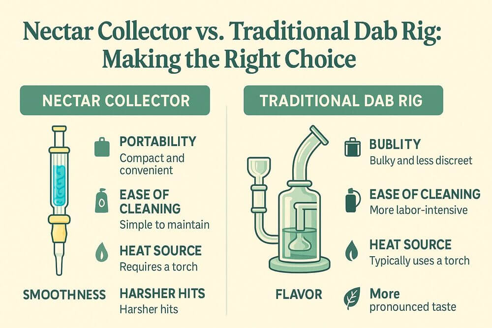 Nectar Collector vs. Traditional Dab Rig