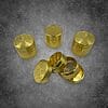 40mm 4 Part Gold Aluminum Grinder - 02