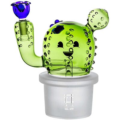 Hemper | Happy Cactus XL Bong - Blue - 01
