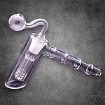 420º Below | Glass Oil Burner Hammer Bubbler With 6 Arm Tree Perc | Transform Your Smoke with Style