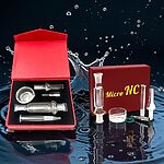 420º Below | 10mm Nectar Collector Kit w/ Titanium Tip, Quartz Tip, Clip & Glass Tray