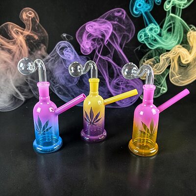 Glass Dome Oil Burner Rig - 01