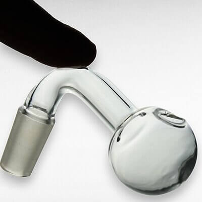 High Quality 14mm Oil Burner Attachment w/ 90º Short Stem