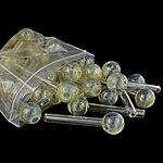 4″ Color Change Fumed Glass Oil Burner Pipe