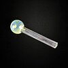 4″ Color Change Fumed Glass Oil Burner Pipe - 02