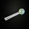 4″ Color Change Fumed Glass Oil Burner Pipe - 04